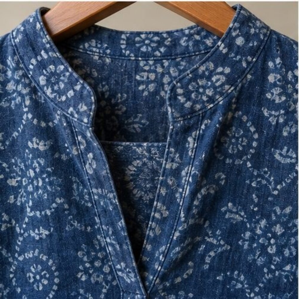 Teal Ruffle Blouse - Picture 4 of 6